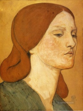 Retrato de Elizabeth Siddal3 Hermandad Prerrafaelita Dante Gabriel Rossetti Pinturas al óleo